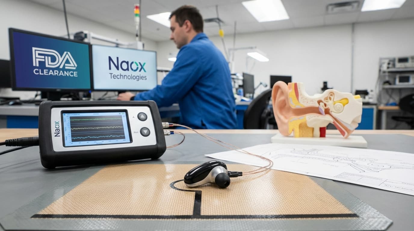 French Startup Naox Technologies Secures FDA Clearance for Revolutionary In-Ear EEG Device