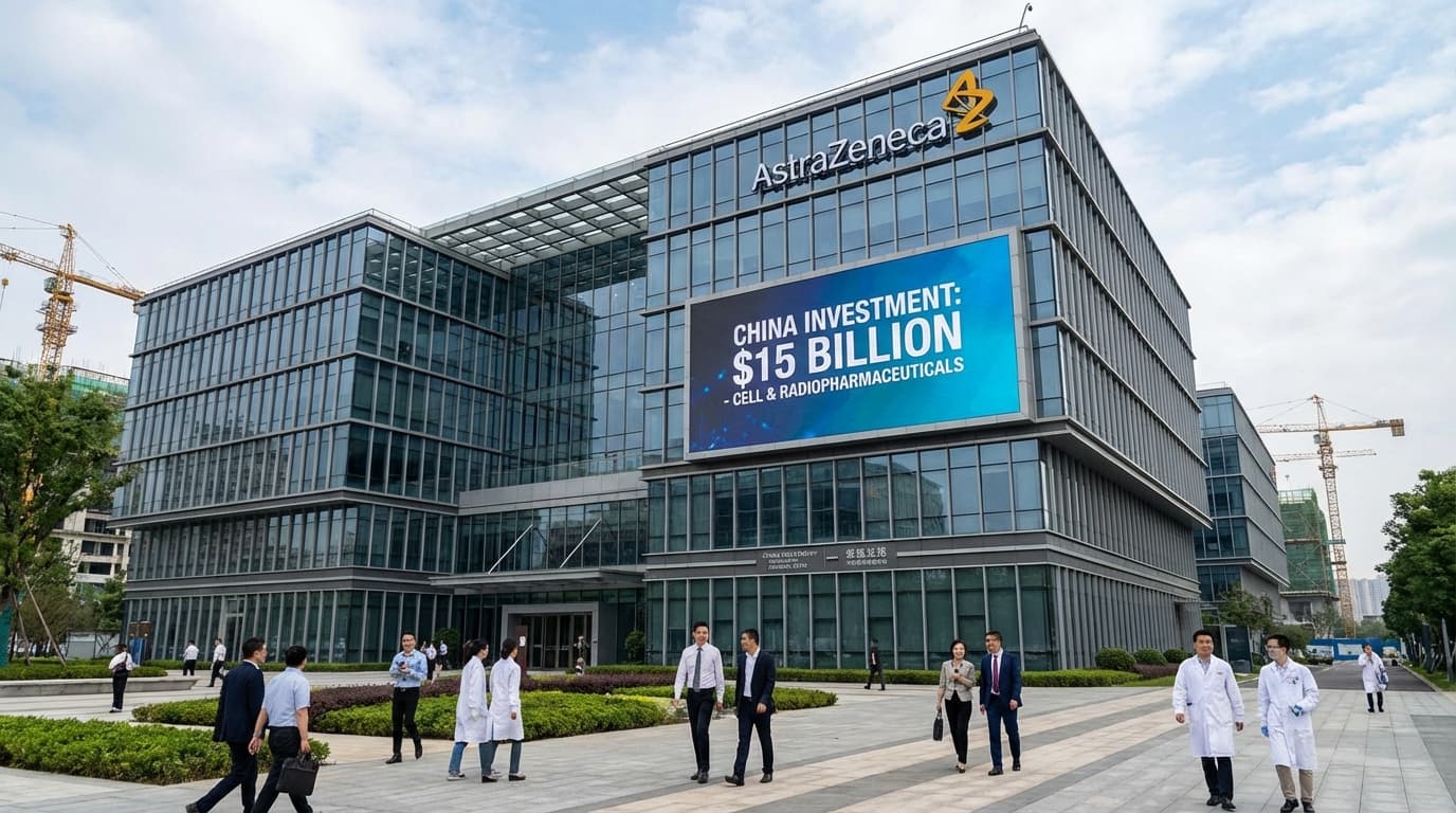 AstraZeneca's Expansive $15B Investment in Chinese Cell Therapies and Radiopharmaceuticals