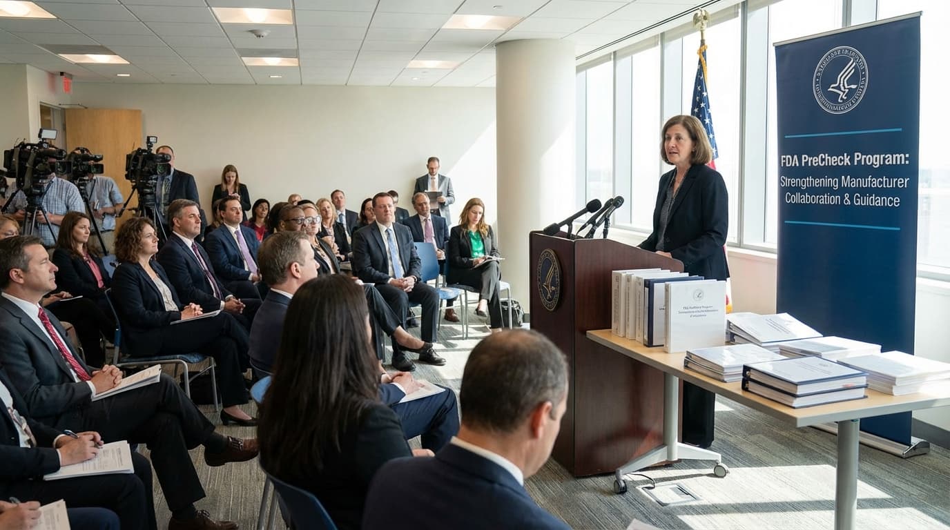 FDA Launches PreCheck Program to Strengthen Manufacturer Collaboration and Guidance