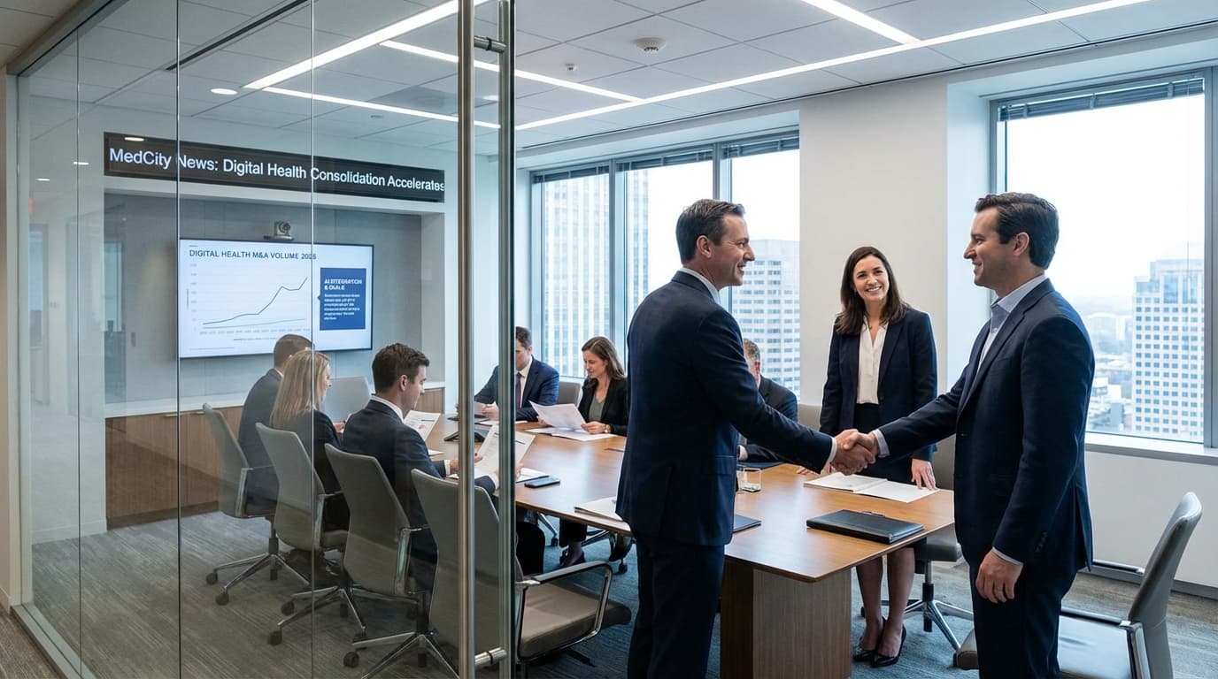 The Digital Health M&A Wave Accelerates in 2026: Scale, AI, and Market Dynamics Drive Consolidation