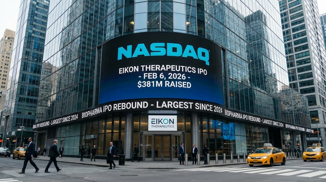 Eikon Therapeutics IPO Marks a Significant Rebound in Biopharma Public Offerings