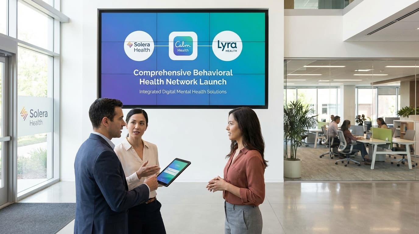 Solera Health Launches Comprehensive Behavioral Health Network Featuring Calm and Lyra