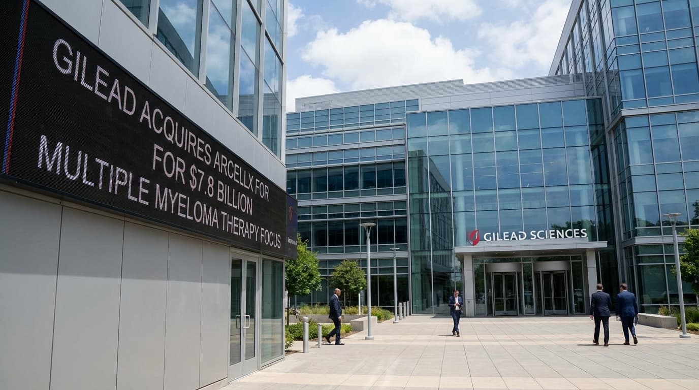 Gilead Sciences Acquires Arcellx in $7.8 Billion Deal to Advance Multiple Myeloma Therapy