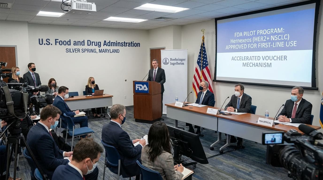 FDA Voucher Leads to Speedy Approval of Boehringer Drug for First-Line Use in Lung Cancer