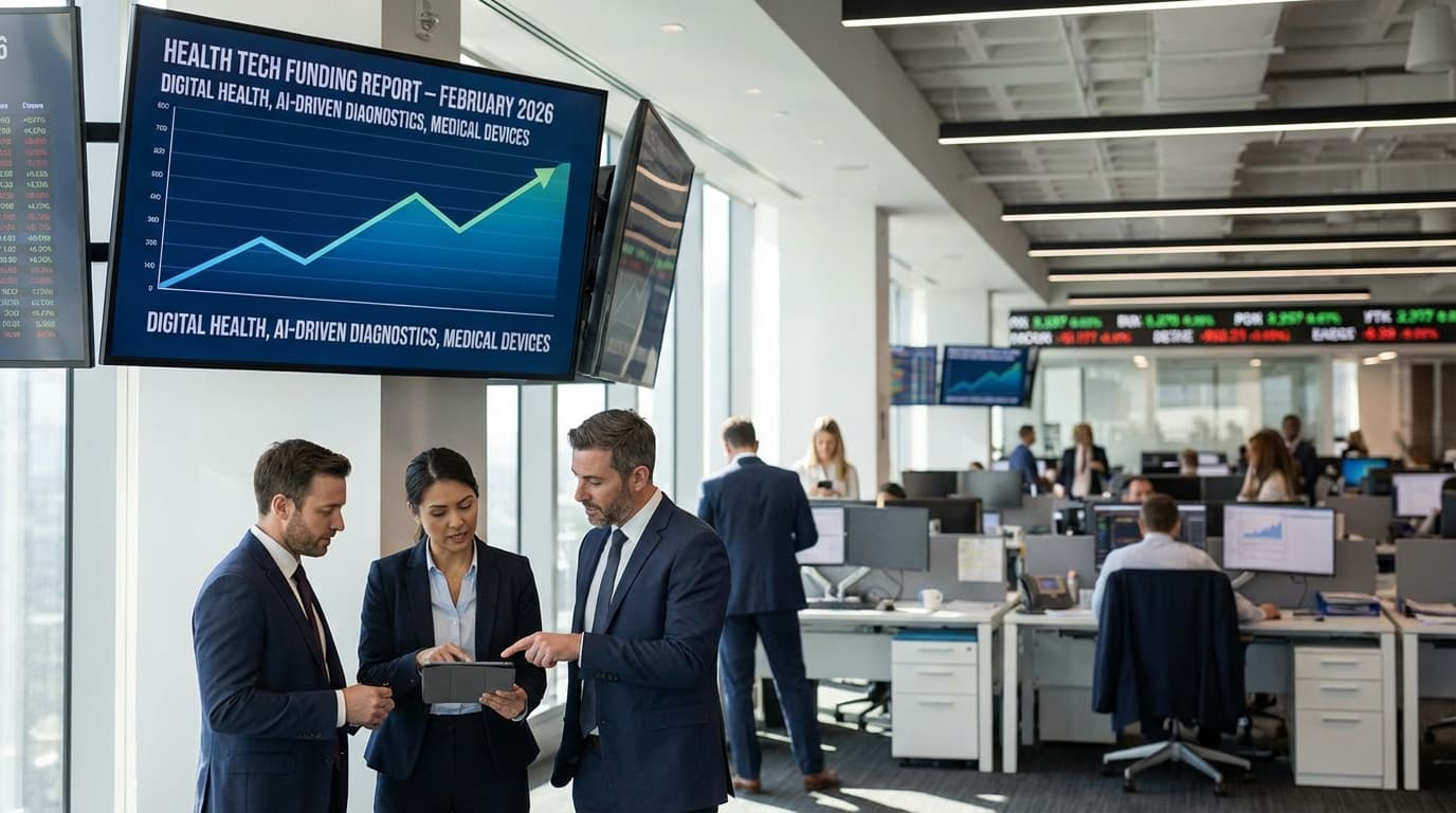 Major Health Tech Funding in February Signals Growing Sector Momentum