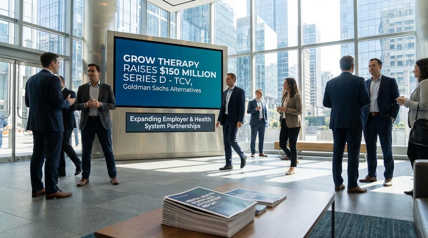 Grow Therapy Raises $150 Million to Strengthen Employer and Health System Partnerships