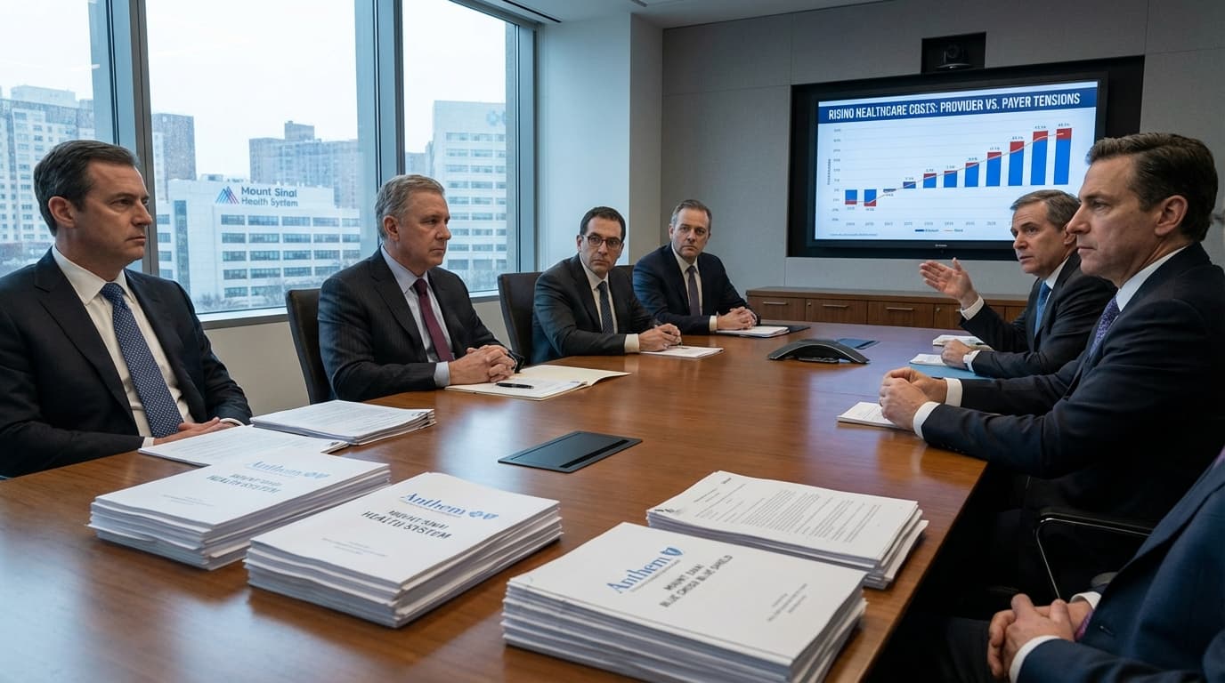 Mount Sinai and Anthem Blue Cross Blue Shield End Contract Amid Rising Healthcare Cost Pressures