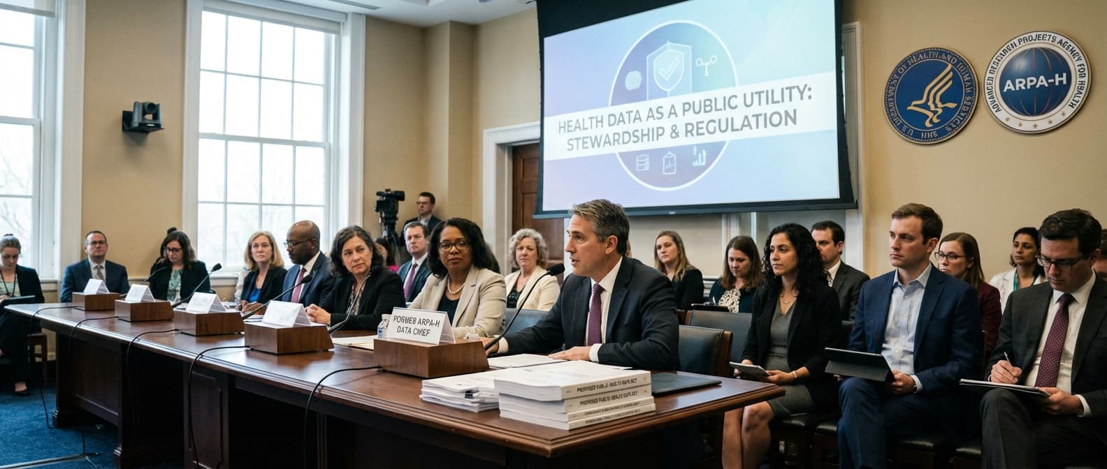 Reimagining Patient Health Data as a Public Utility: Insights from Former ARPA-H Data Chief