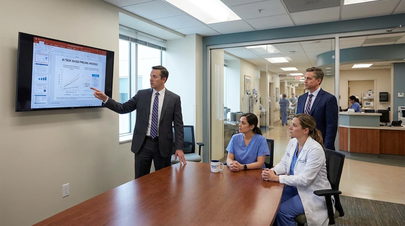 Healthcare AI Startups Experiment With Pricing Models Tied to Completed Tasks Amid Hospital Skepticism