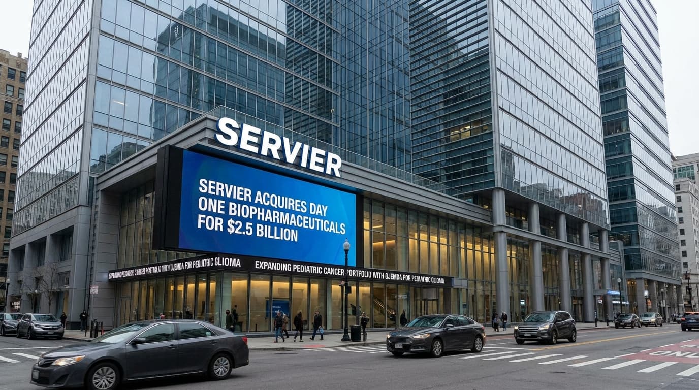 Servier's Strategic Expansion into Pediatric Cancer Treatment with $2.5 Billion Acquisition of Day One Biopharmaceuticals