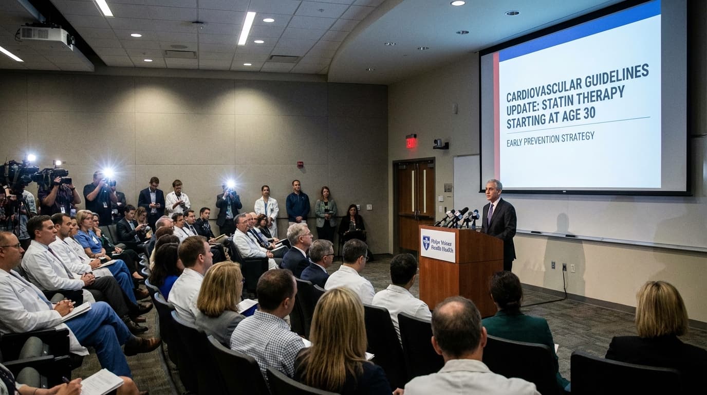 Major Changes to Cardiovascular Guidelines Recommend Statins Starting at Age 30