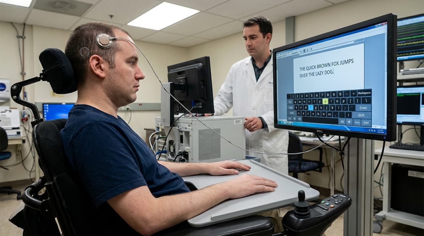 Brain-Computer Interface Breakthrough Empowers People with Paralysis to Type Using Their Minds