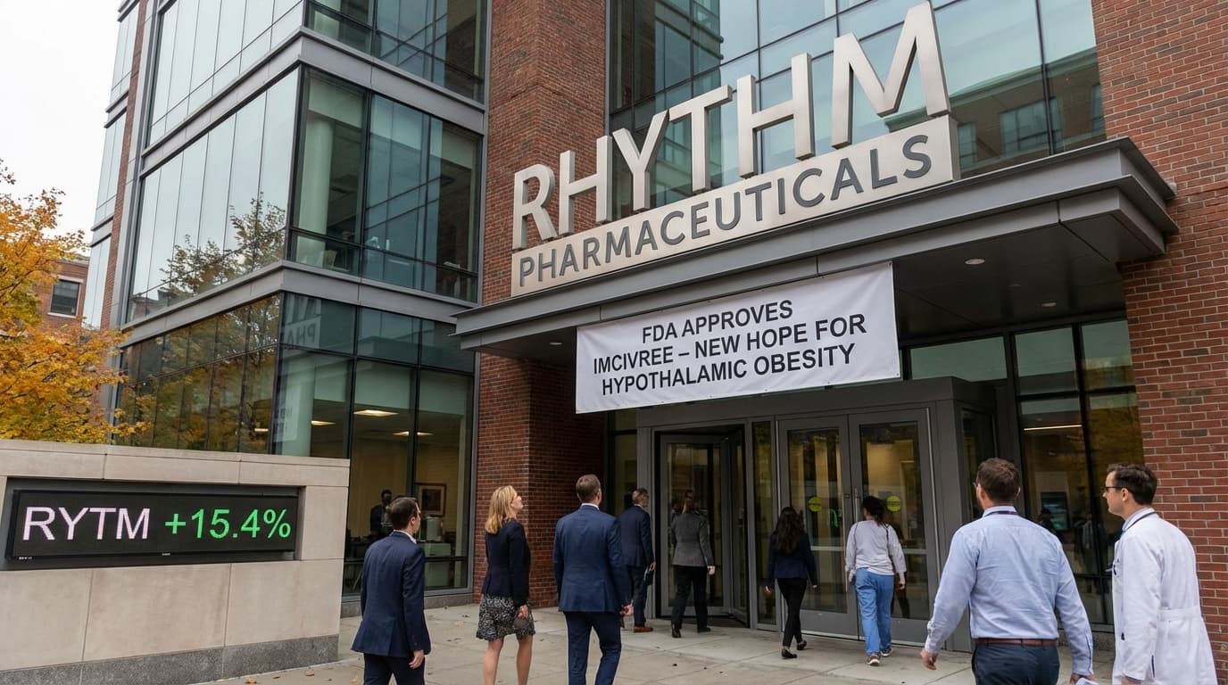 Rhythm Pharmaceuticals Triumphs with FDA Approval for Imcivree, Targeting Rare Obesity