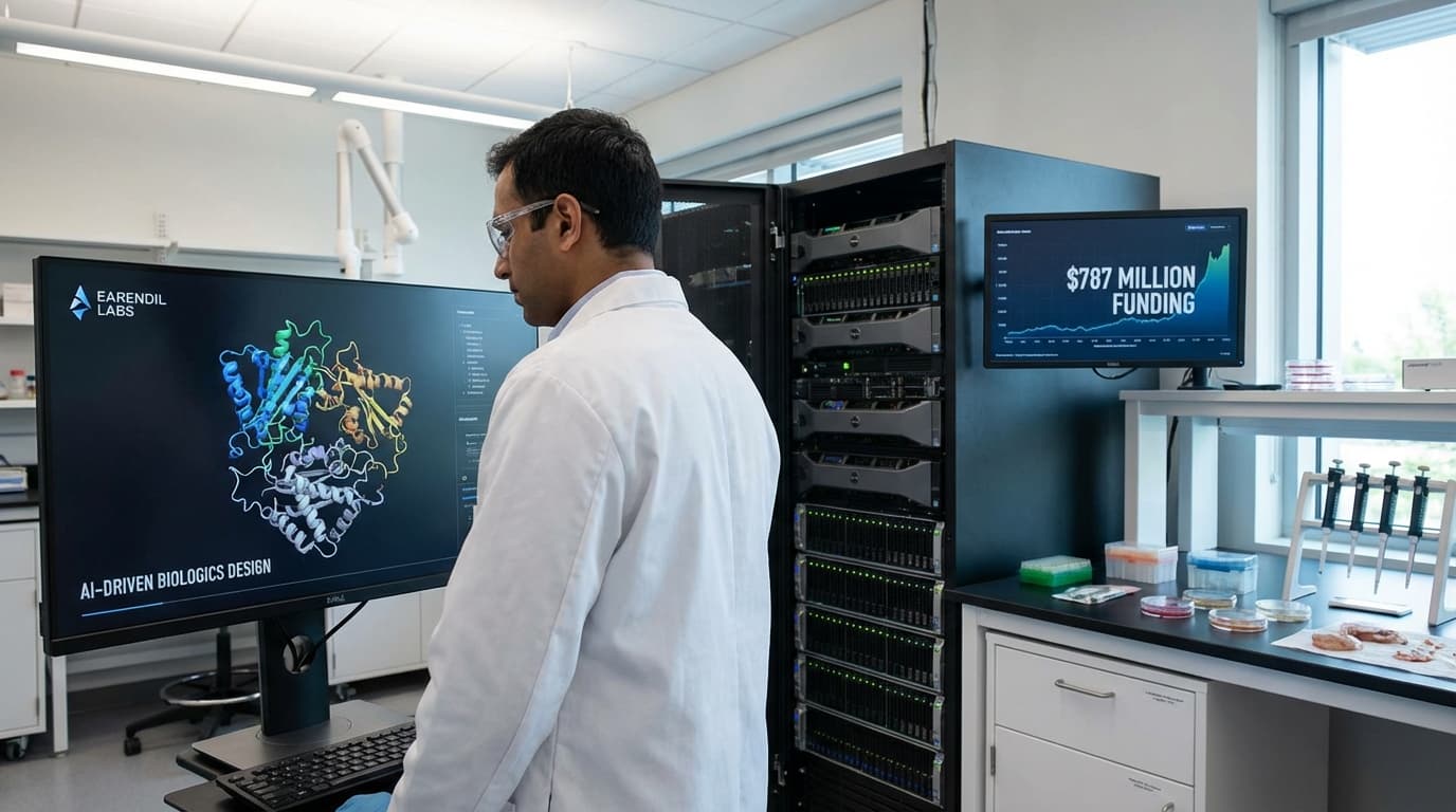 Earendil Labs Raises $787 Million to Advance AI-Driven Biologics Design