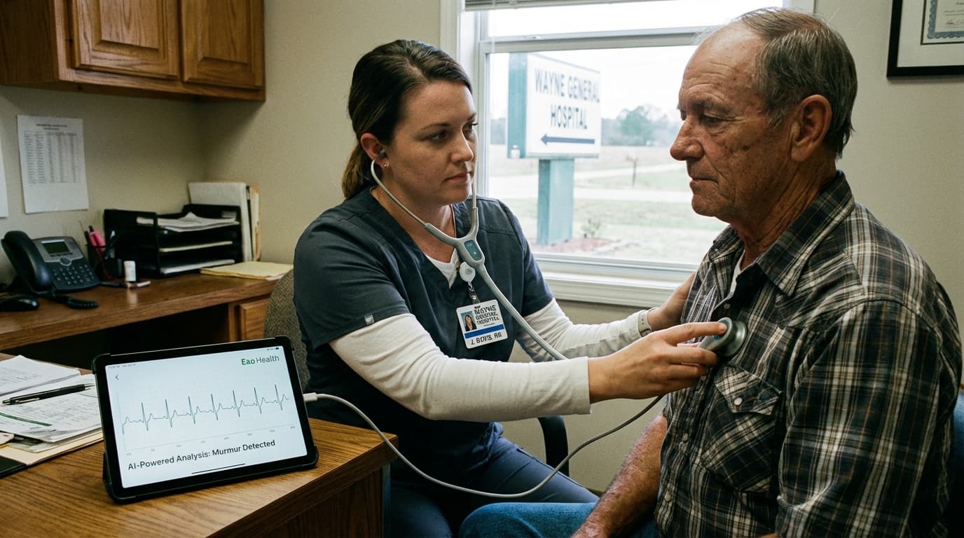 How A Small Rural Hospital Is Using AI to Catch Heart Disease Sooner