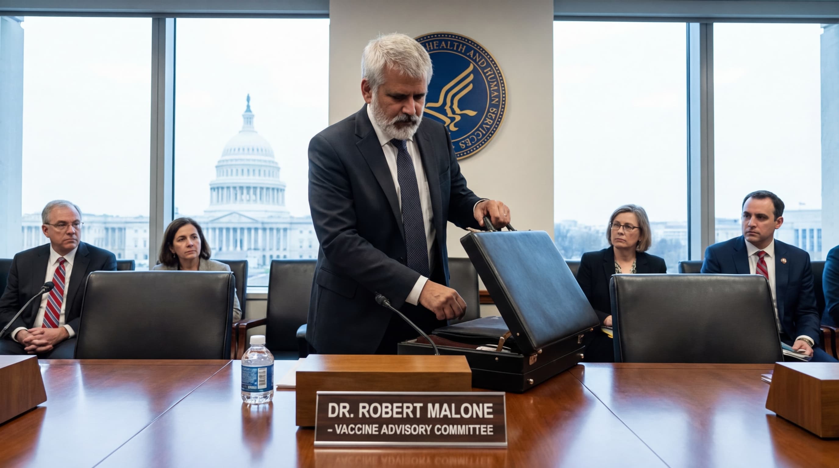 Robert Malone Steps Down from Vaccine Committee Amid Controversy