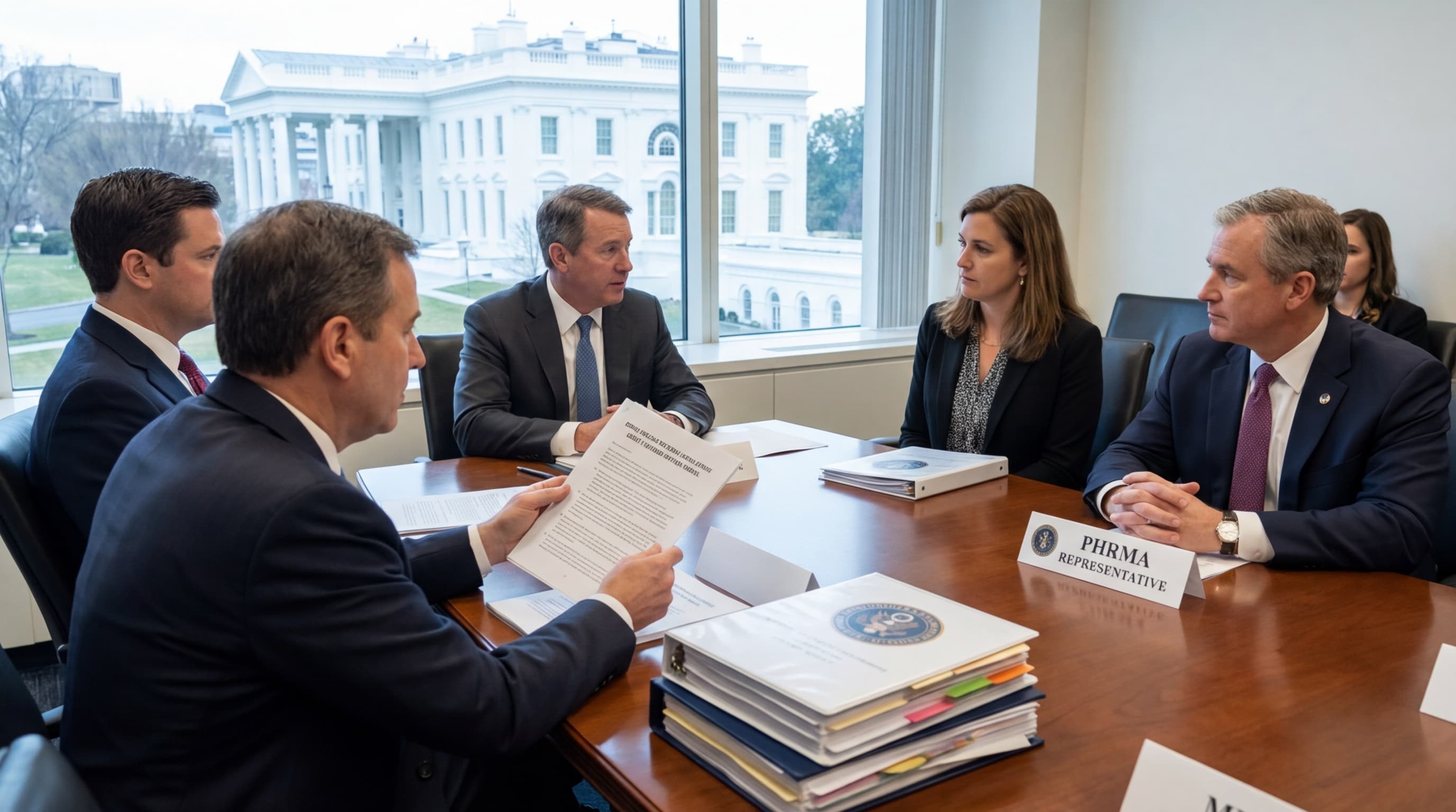 White House Engages Pharma Industry to Garner Support for Drug Pricing Reform