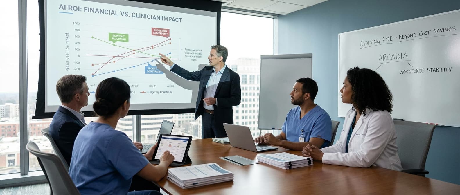 Evolving Perspectives on ROI for AI Tools in Health Systems Amid Budget Constraints