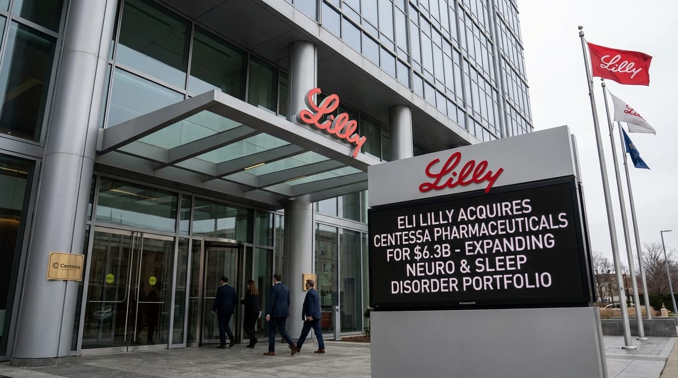 Eli Lilly Expands Neuro Prospects by Acquiring Centessa Pharmaceuticals for $6.3B