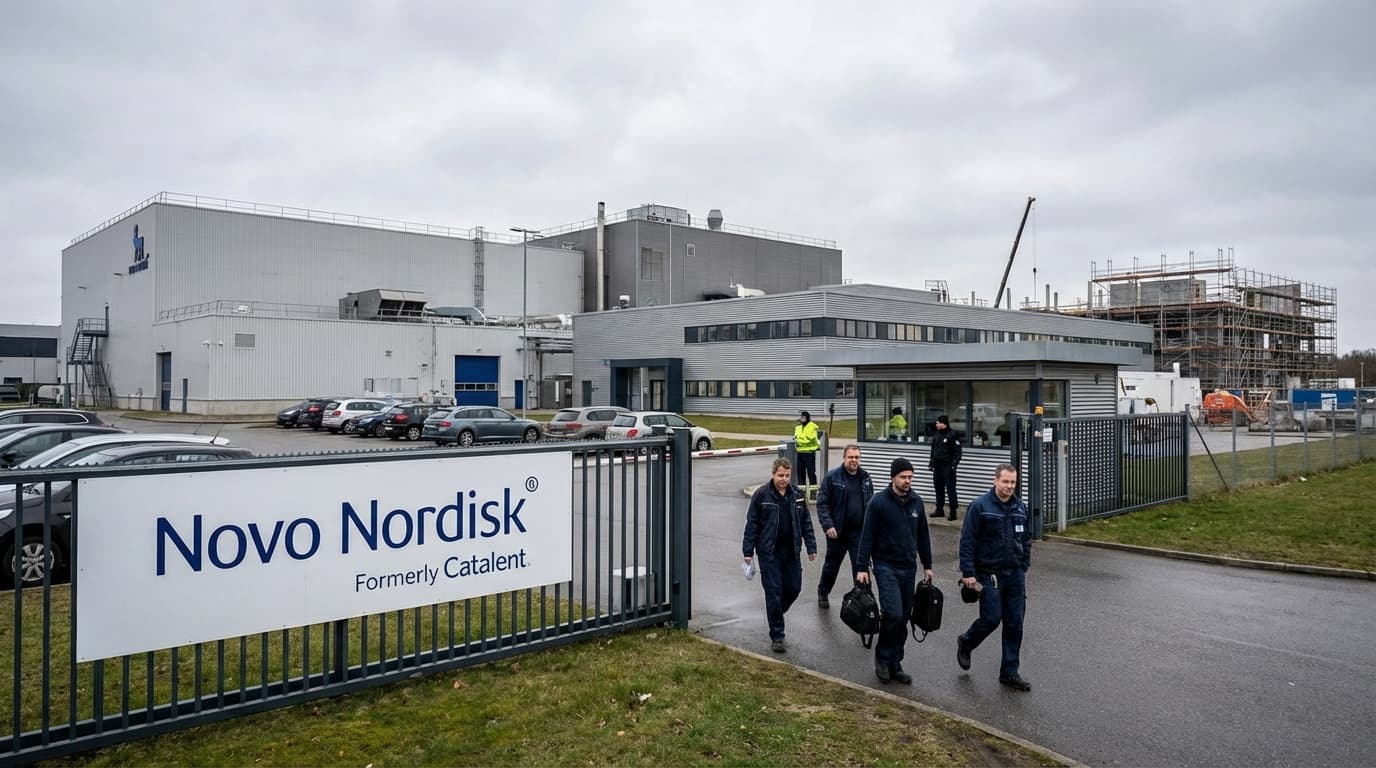 Layoffs at Novo Nordisk’s Ex-Catalent Site Amid Turnaround Signs and Continued Investments
