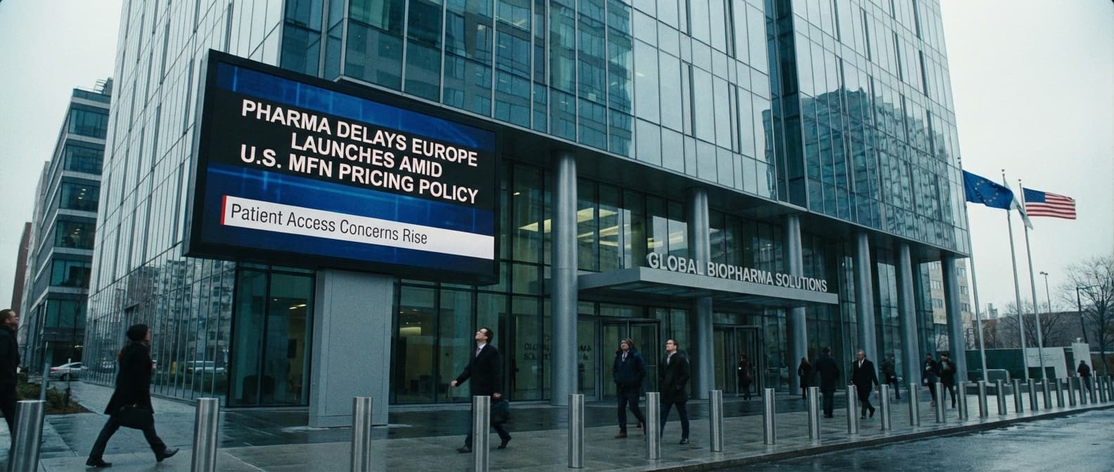 Pharmaceutical Industry Hesitation to Serve Europe Raises Patient Concerns Amid MFN Pricing Policy