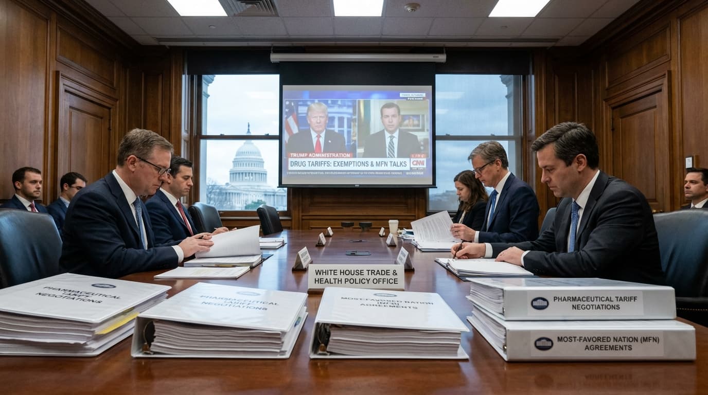 The Drug Companies Avoiding Trump’s Tariffs — For Now