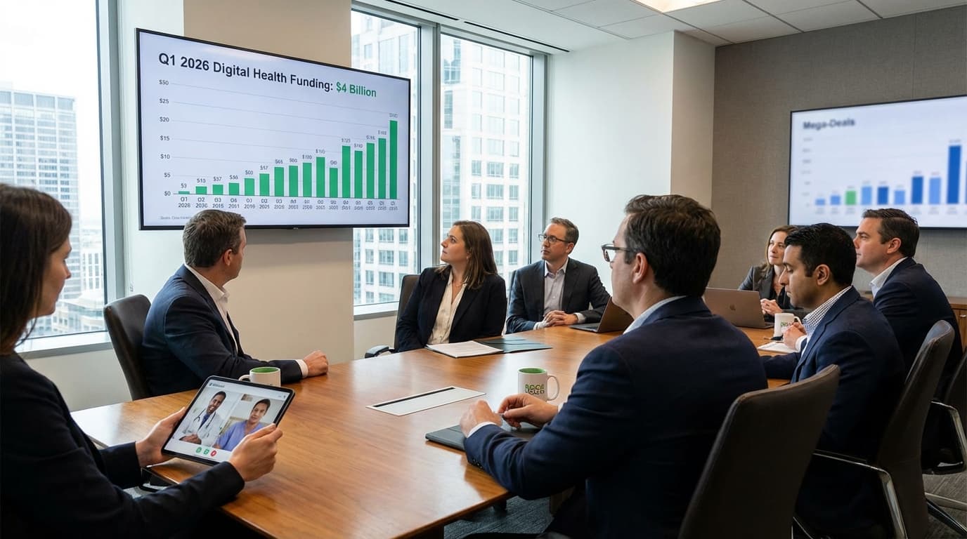 Digital Health Startups Raised $4B in Q1: Investment Trends Amid Market Uncertainty