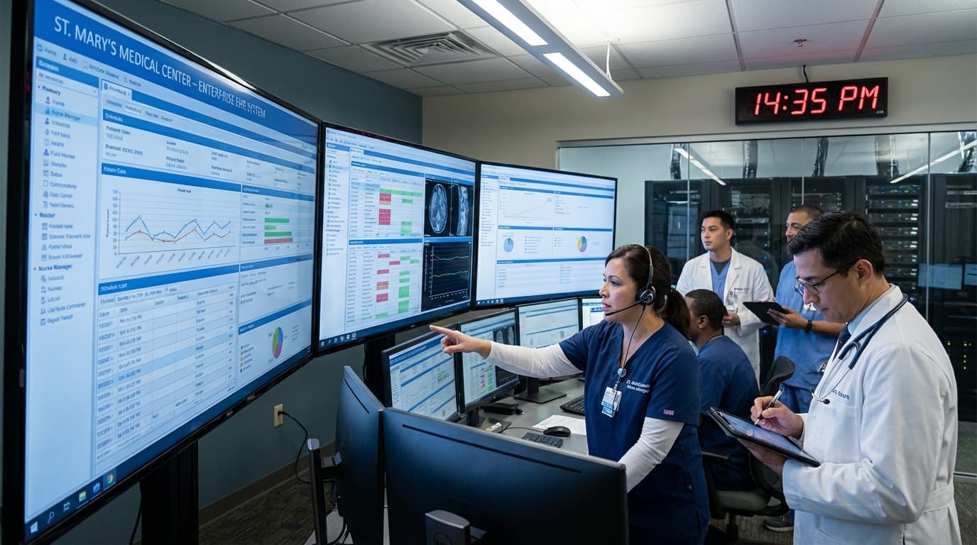 The Power Behind Enterprise EHR Software for Large Healthcare Systems