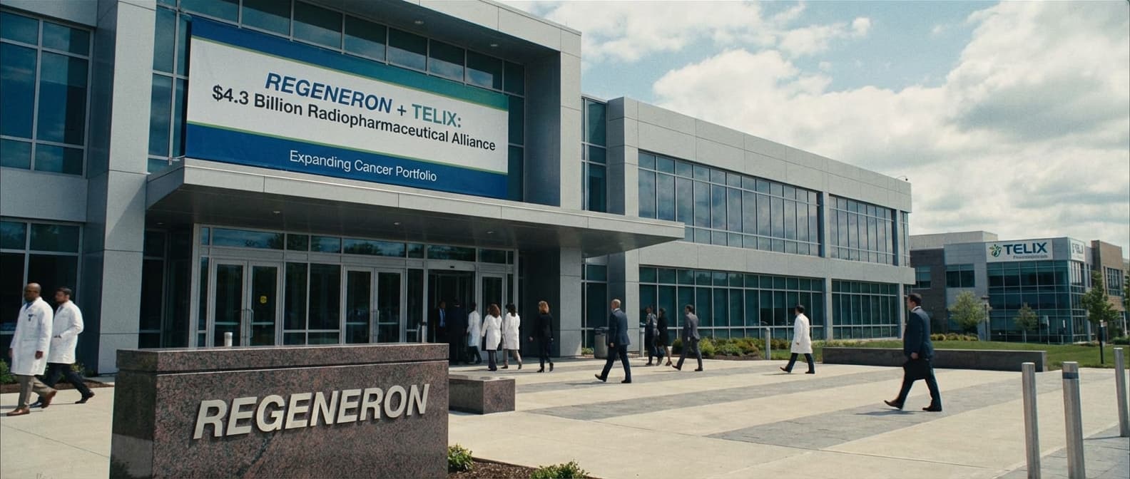 Regeneron Expands Cancer Portfolio with Up to $4.3 Billion Radiopharmaceutical Alliance with Telix