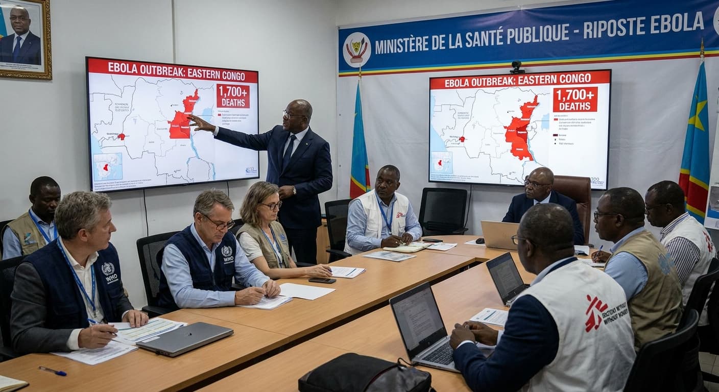 Ebola Outbreak in Eastern Congo Claims Over 1,700 Lives in Fastest-Growing Surge