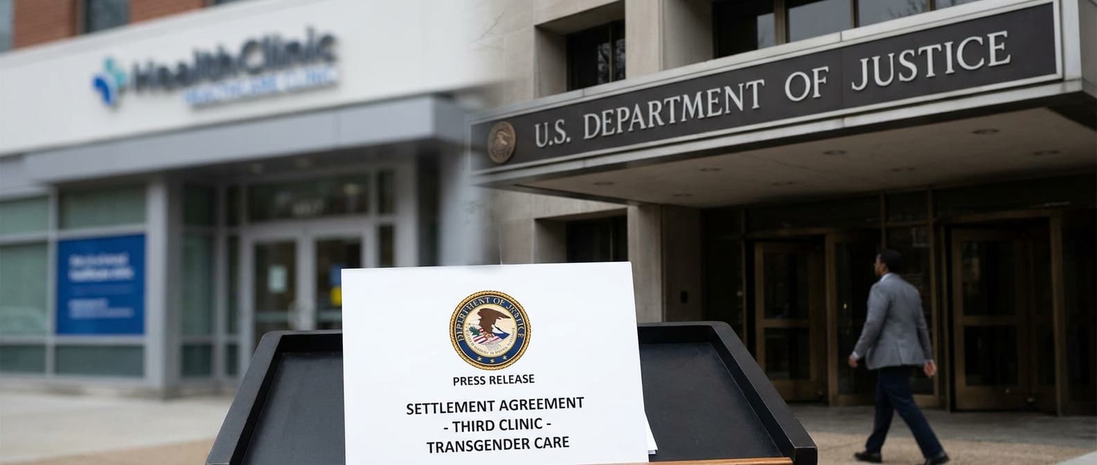 DOJ Settles with Third Clinic Over Transgender Care: Regulatory Spotlight Intensifies