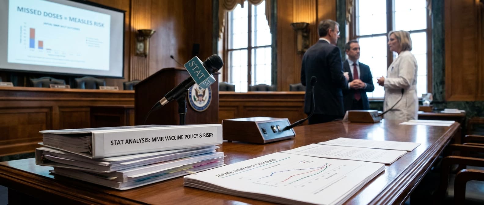 STAT Reports Splitting MMR Into Separate Shots Could Raise Missed Doses And Measles Risk