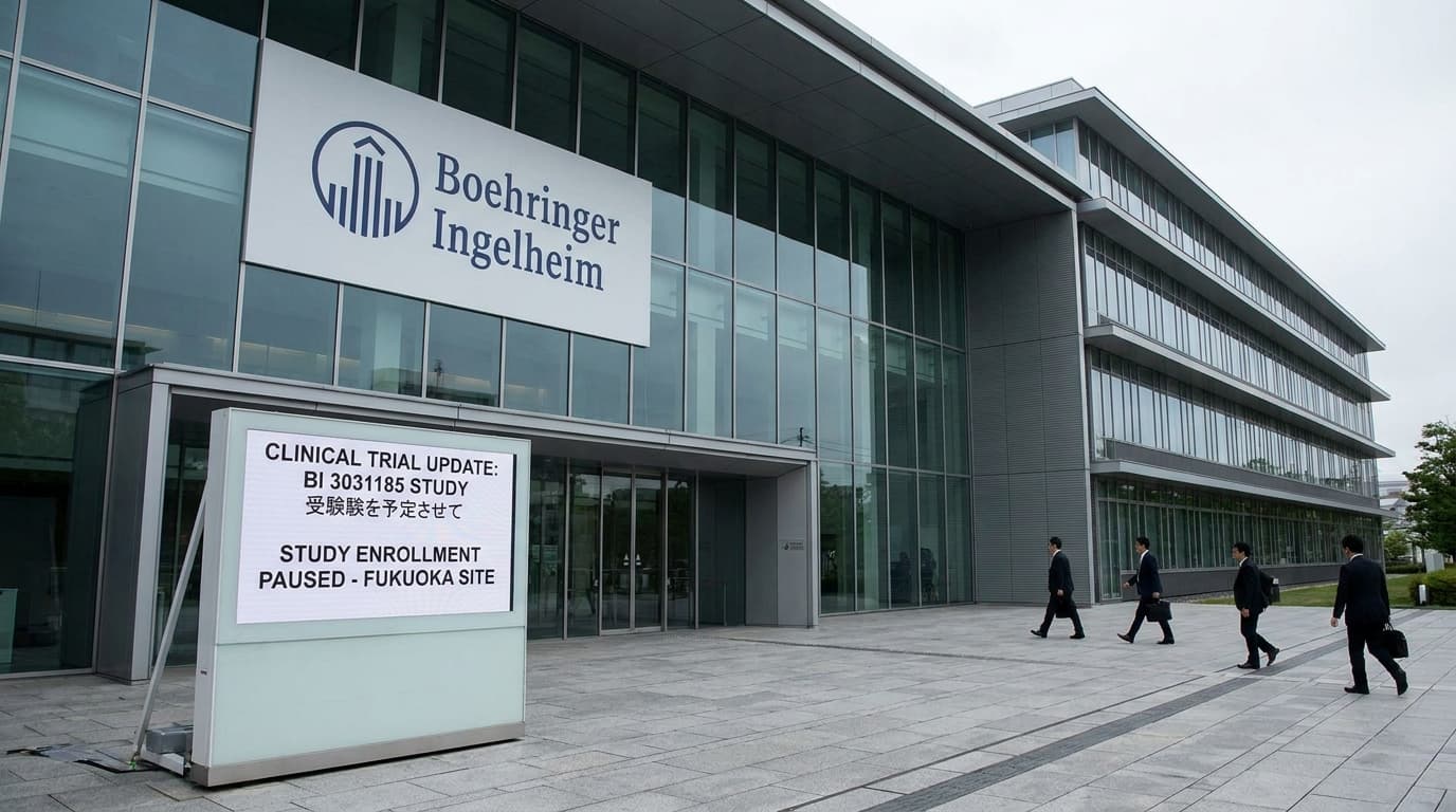 Boehringer Ingelheim Suspends BI 3031185 Phase 1 Study, After An Undisclosed Safety Event In Japan