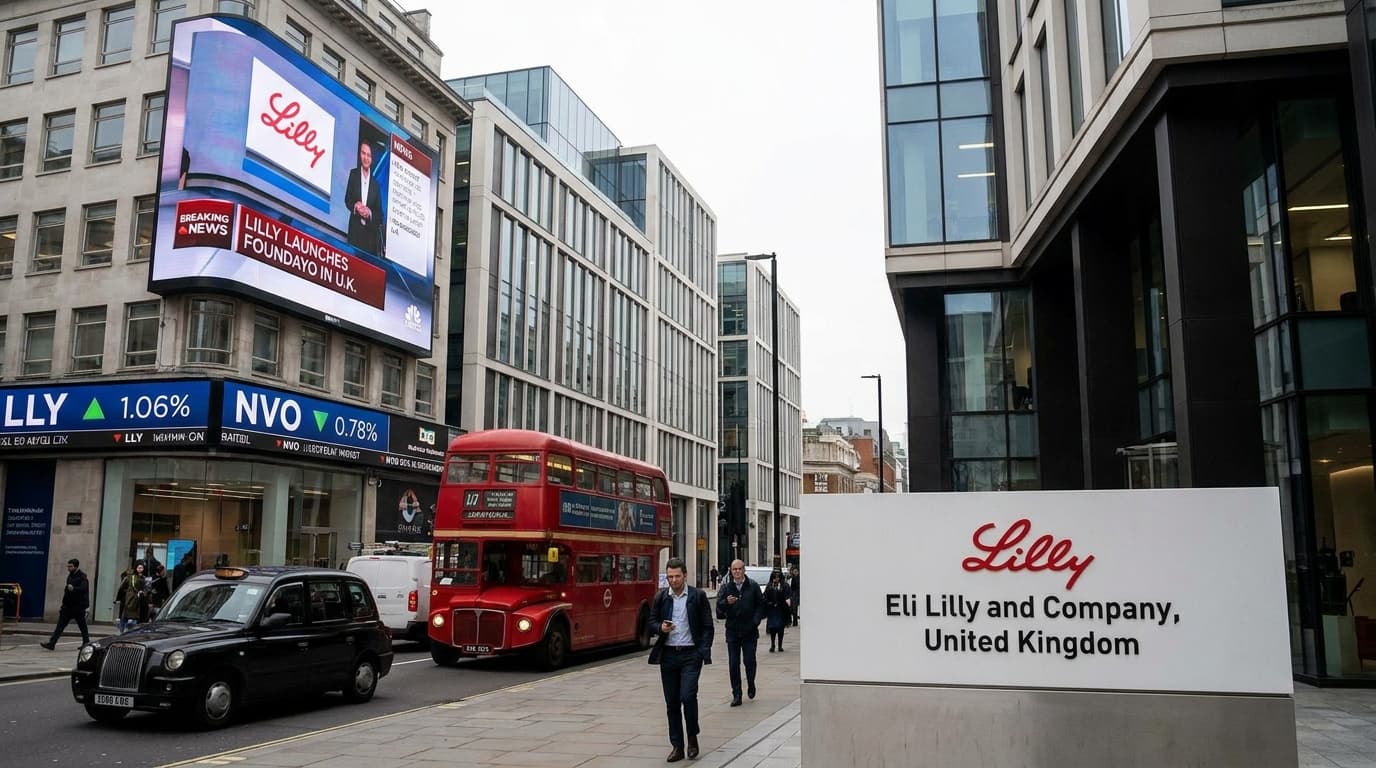 Lilly Launches Foundayo In The U.K., Extending The Oral Obesity Race Beyond The U.S.