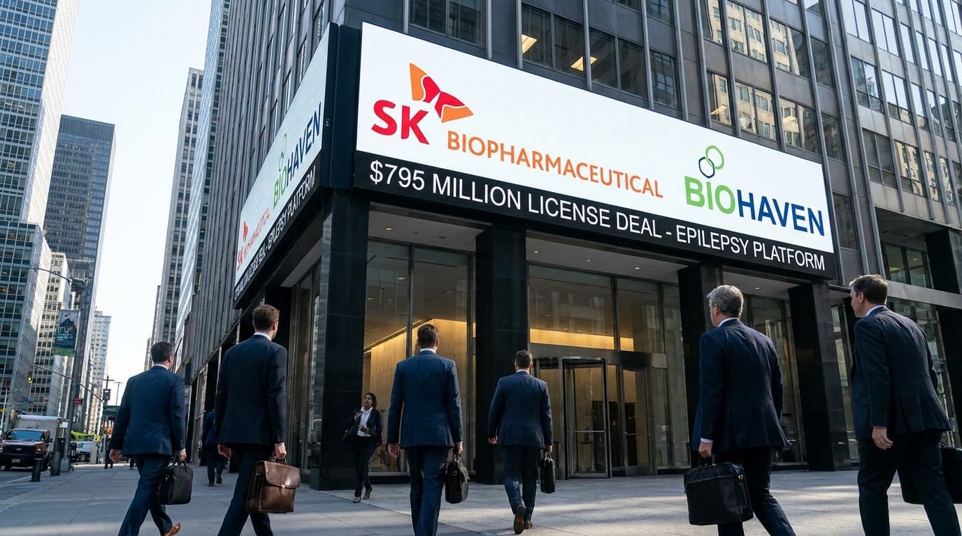 Biohaven Licenses Kv7 Epilepsy Platform To SK Biopharmaceutical For Up To $795 Million, Bolstering Cash Ahead Of Readouts