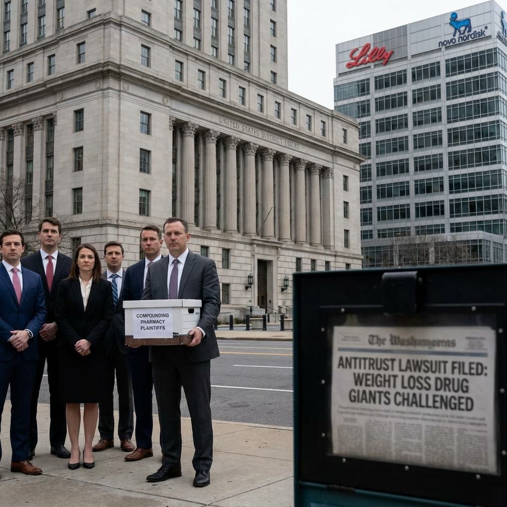Pharmacy Compounder Files Antitrust Lawsuit Against Eli Lilly and Novo Nordisk in Weight Loss Drug Market