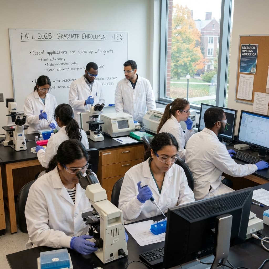 Biomedical Student Enrollment Increases Despite Funding Challenges in 2025