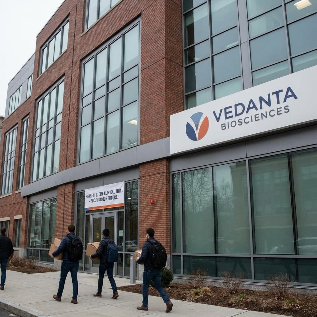 Vedanta Biosciences Makes Major Workforce Cuts Amid Focus on Phase III C. Diff Drug Study