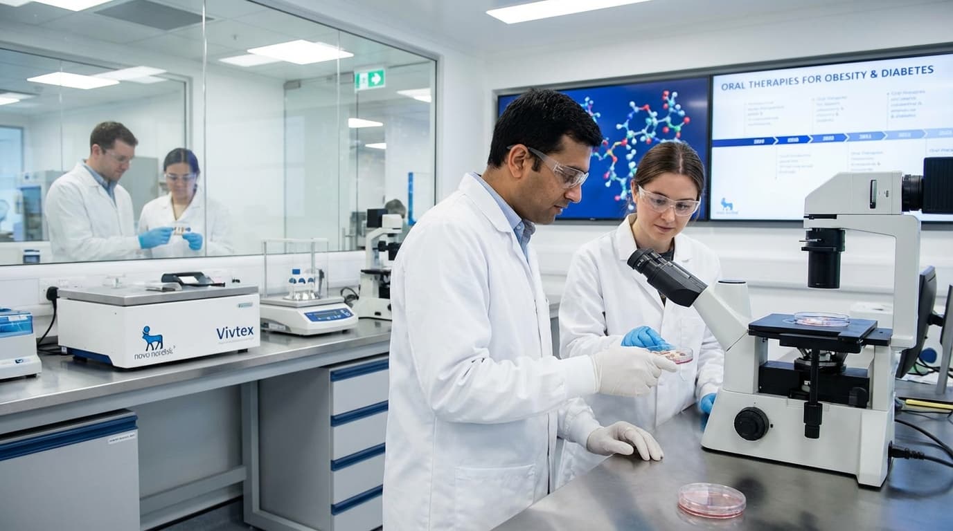 Novo Nordisk Partners with Vivtex to Pioneer Oral Treatments for Obesity and Diabetes
