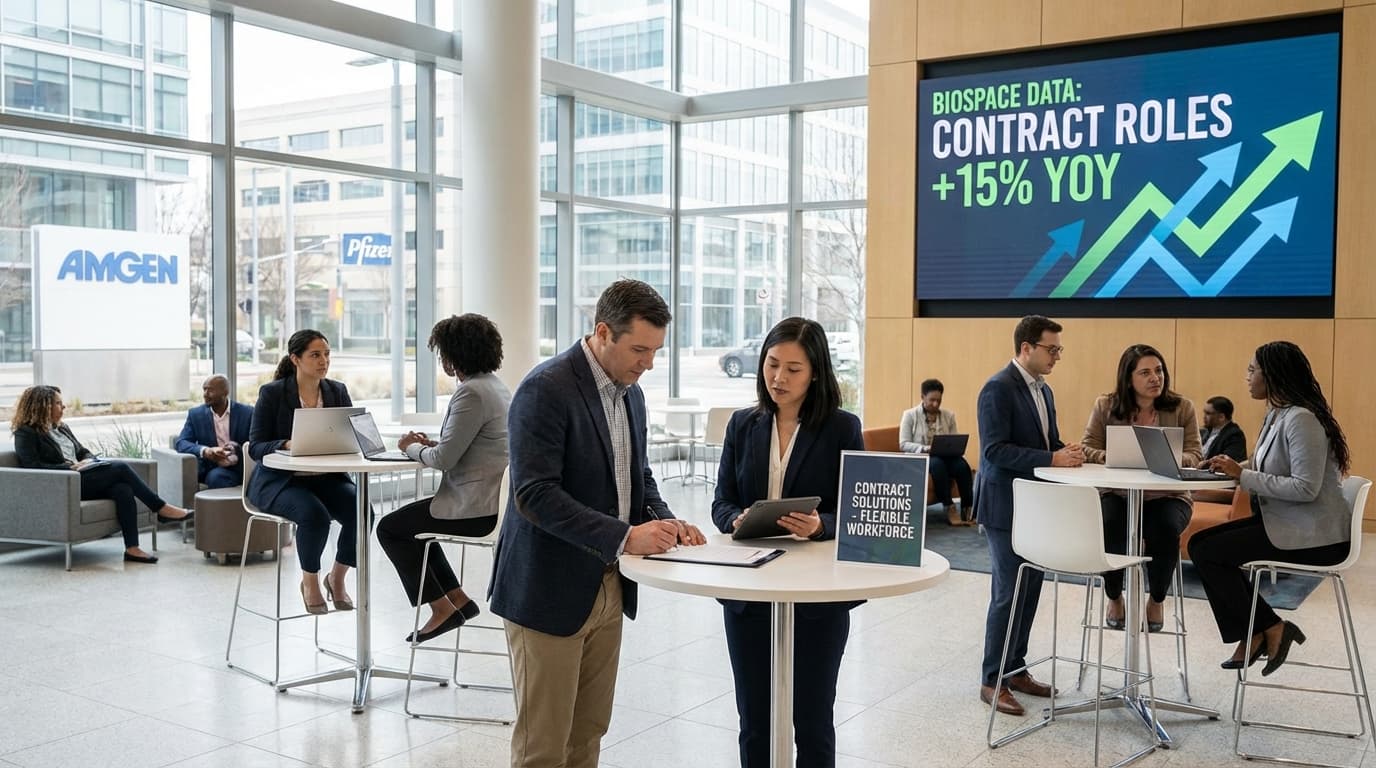 The Rising Trend of Contract Work in Biopharma: Perspectives from Employers and Professionals