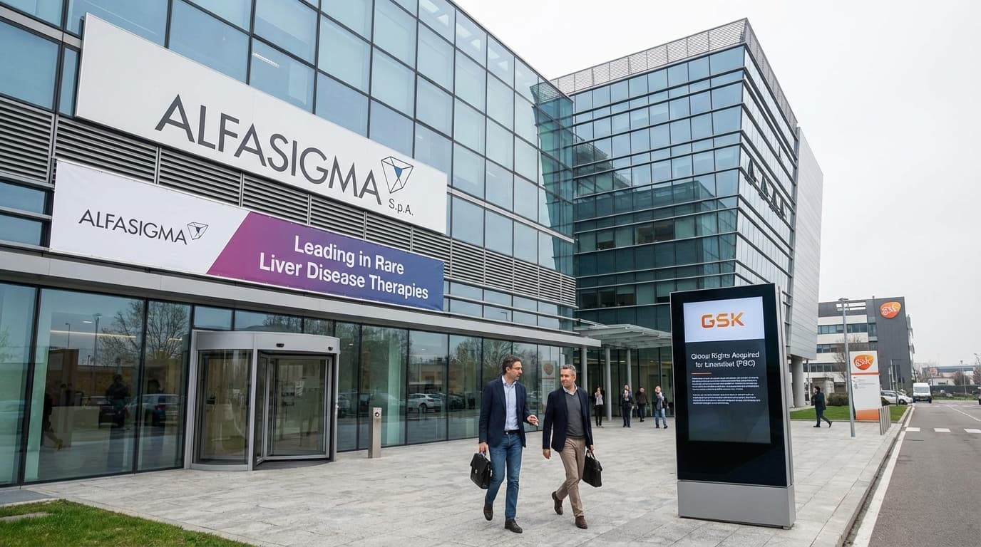 Alfasigma Acquires Global Rights to GSK’s Rare Liver Disease Drug Linerixibat Ahead of FDA Decision