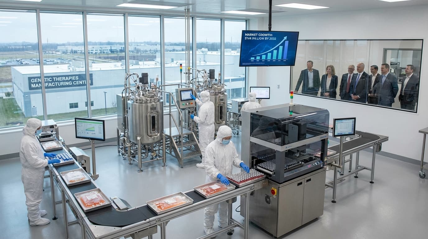 Cell and Gene Therapy Manufacturing Market To Skyrocket to $146B by 2032