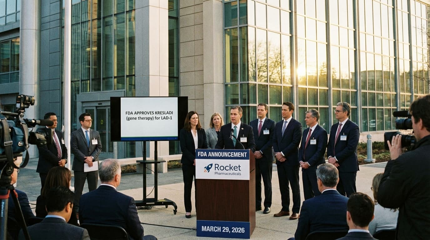 Rocket Pharmaceuticals Achieves FDA Approval for Kresladi, First Gene Therapy Targeting Ultra-Rare Leukocyte-Adhesion Deficiency Type 1