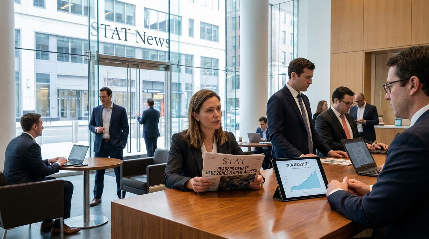 STAT Readers Engage in Lively Debate over Blue Zones and Open-Access Publishing