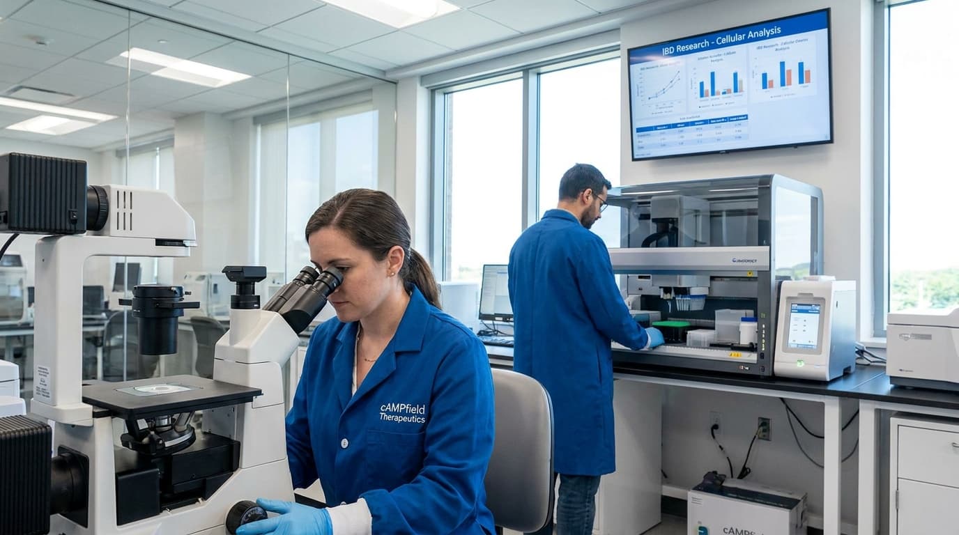 New Biotech cAMPfield Emerges with $180M to Reshape IBD Treatment