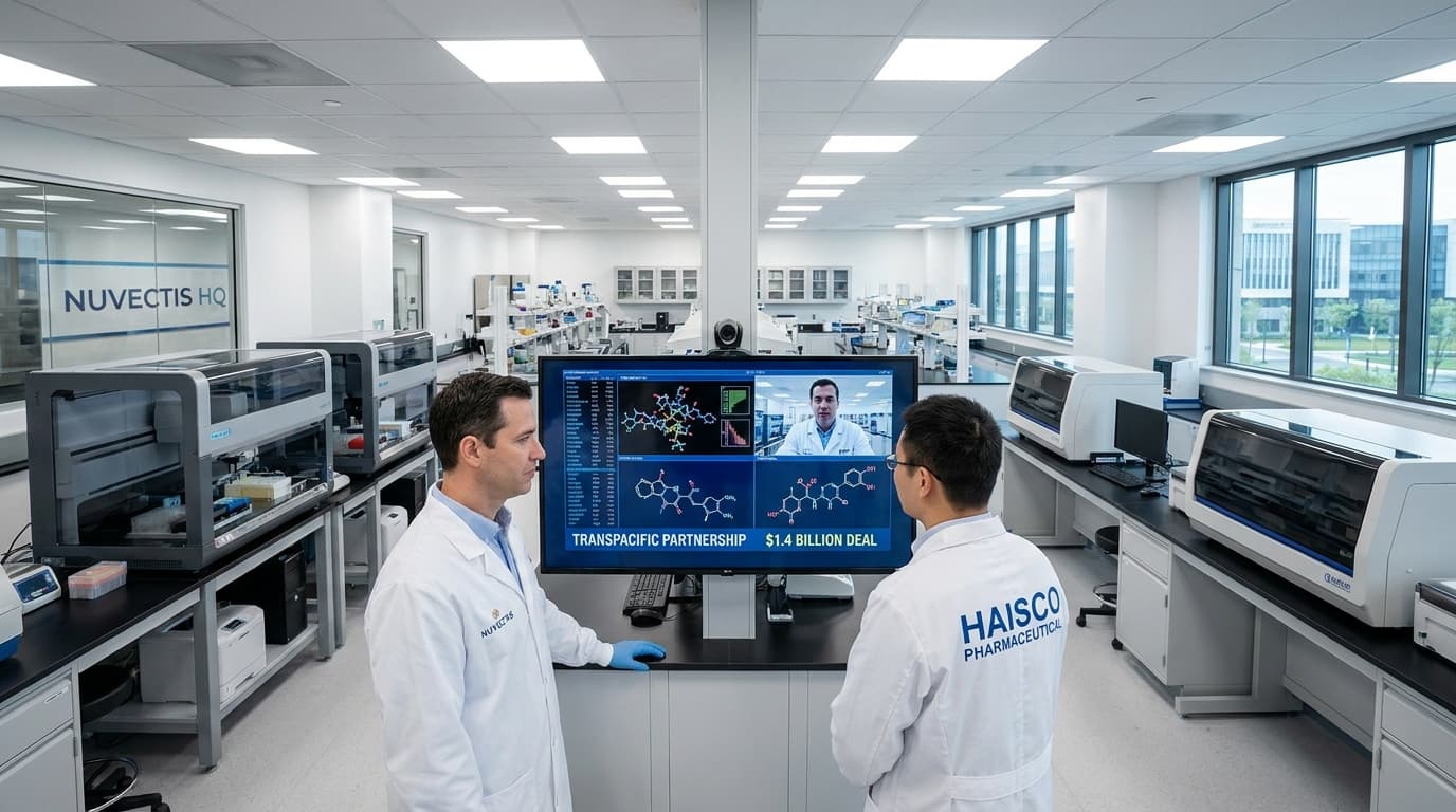 China’s Haisco and Nuvectis Forge $1.4B Deal on Late-Stage Programs: Expanding Transpacific Biotech Alliances