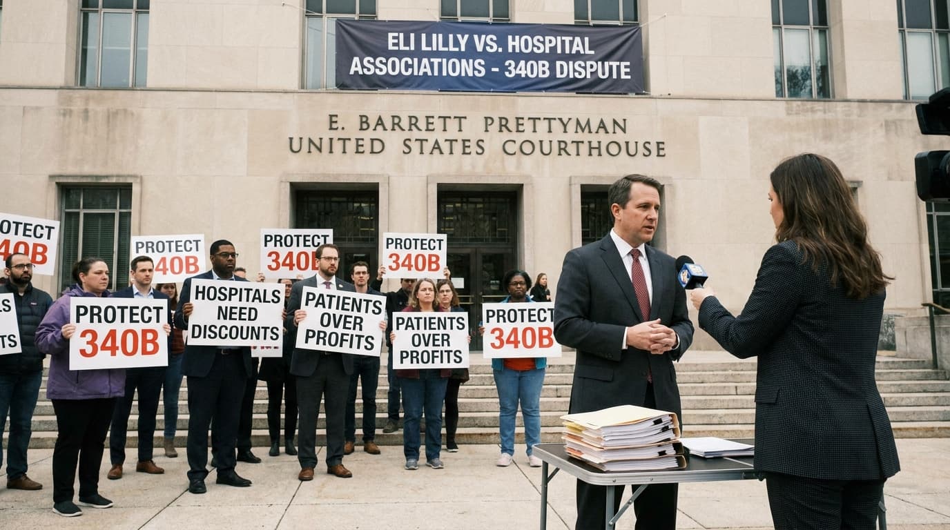 Hospitals Push Back as Eli Lilly Halts 340B Drug Discounts Over Claims Data Dispute