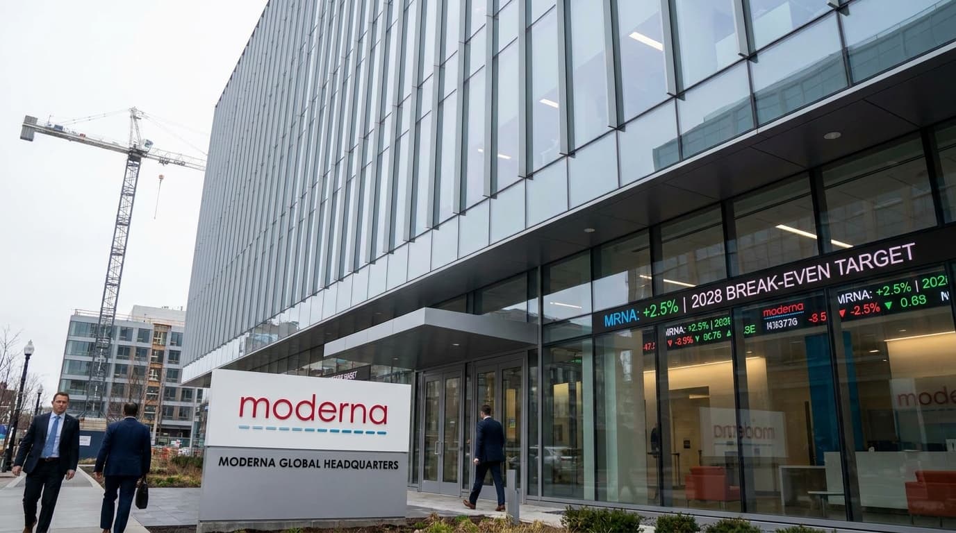 Moderna Charts Path to 2028 Break-Even as R&D Portfolio Expands