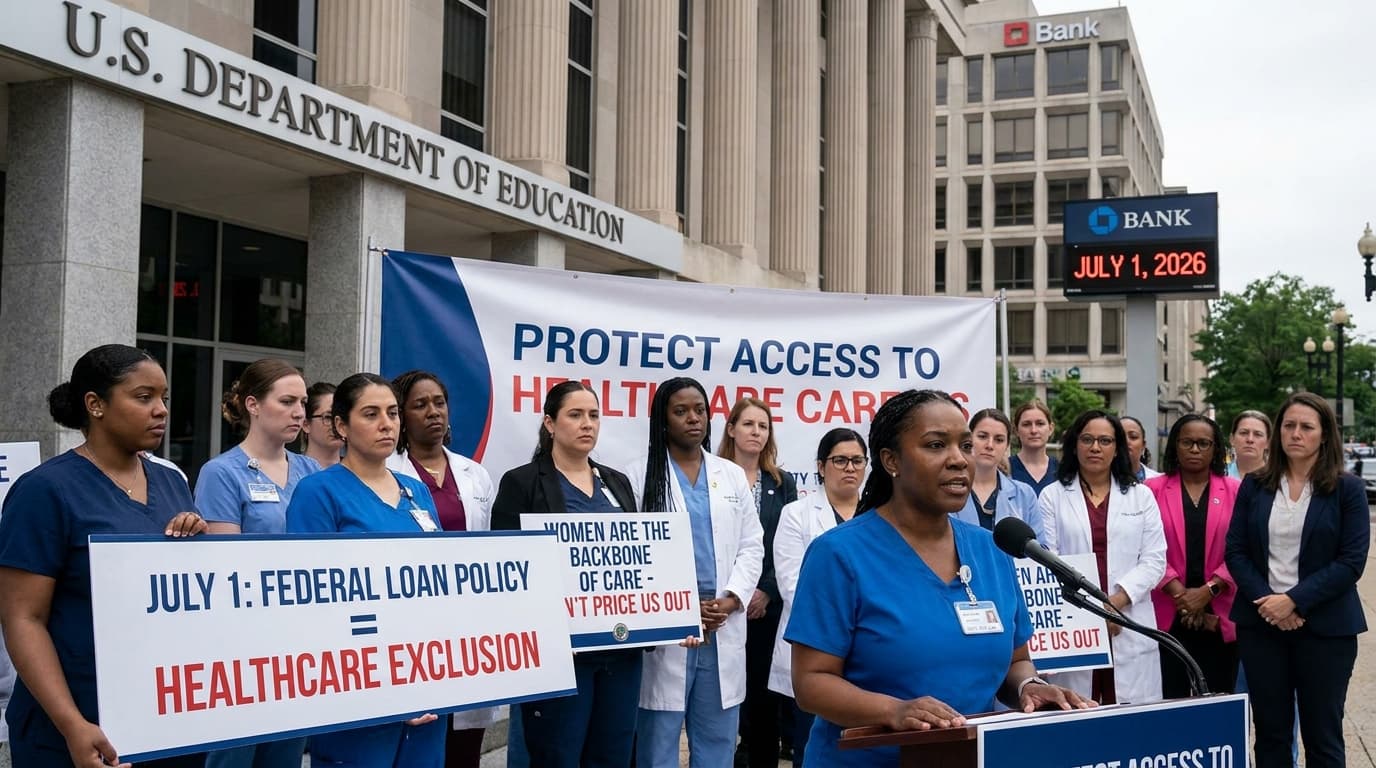 Federal Loan Policy and the Price of Exclusion: Women Sidelined from Healthcare’s Most Critical Roles