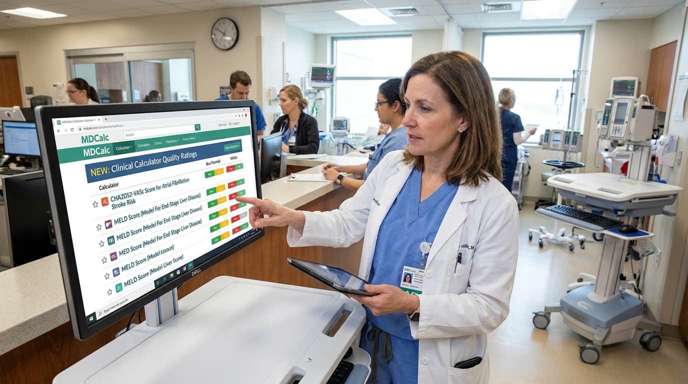 MDCalc Launches Quality Ratings to Assess Over 800 Clinical Calculators for Bias and Validity